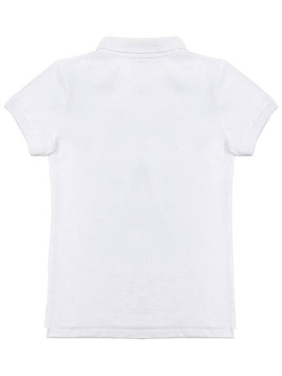 Slim collar short sleeve PK t-shirt white - BUTTONPLAY - BALAAN 2