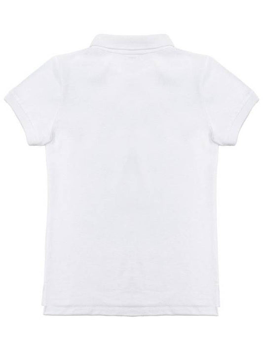 Slim collar short sleeve PK t-shirt white - BUTTONPLAY - BALAAN 2