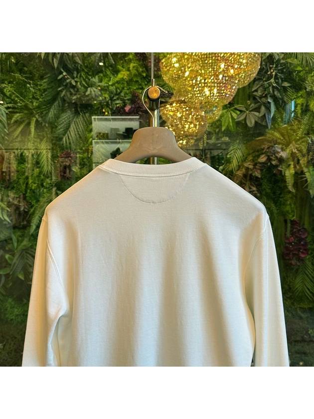 Logo Print Crew Neck Sweatshirt Off White - BRUNELLO CUCINELLI - BALAAN 6