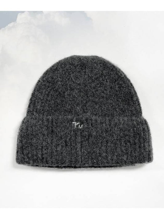 Hand Stitched Beanie CHARCOAL Women s - RUBATI - BALAAN 2