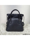 5AC Classique Micro Tote Bag Black - MAISON MARGIELA - BALAAN 4