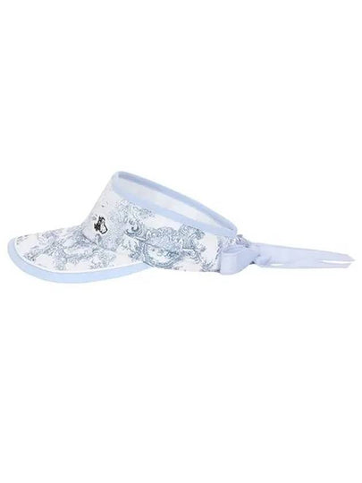 Twelve Ribbon Visor 8723LZPPSKYBLUE - BLACK&WHITE - BALAAN 2