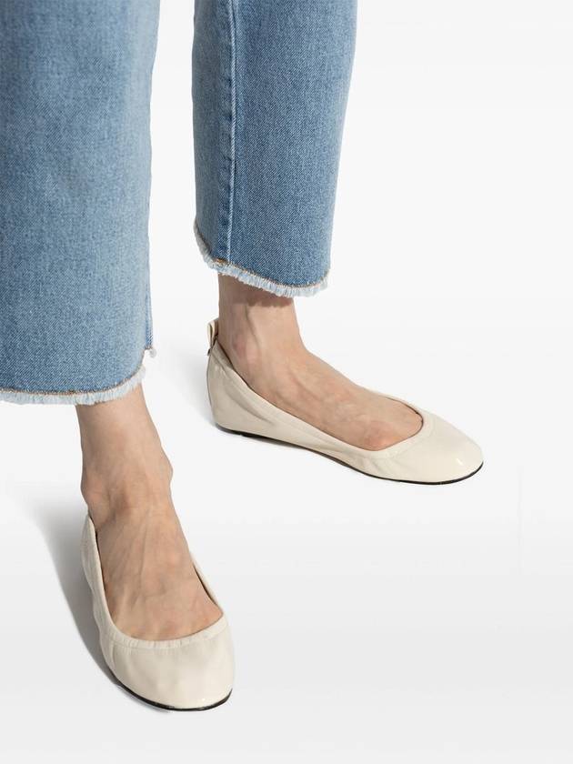 Isabel Marant Belna Leather Ballerina Shoes - ISABEL MARANT - BALAAN 6