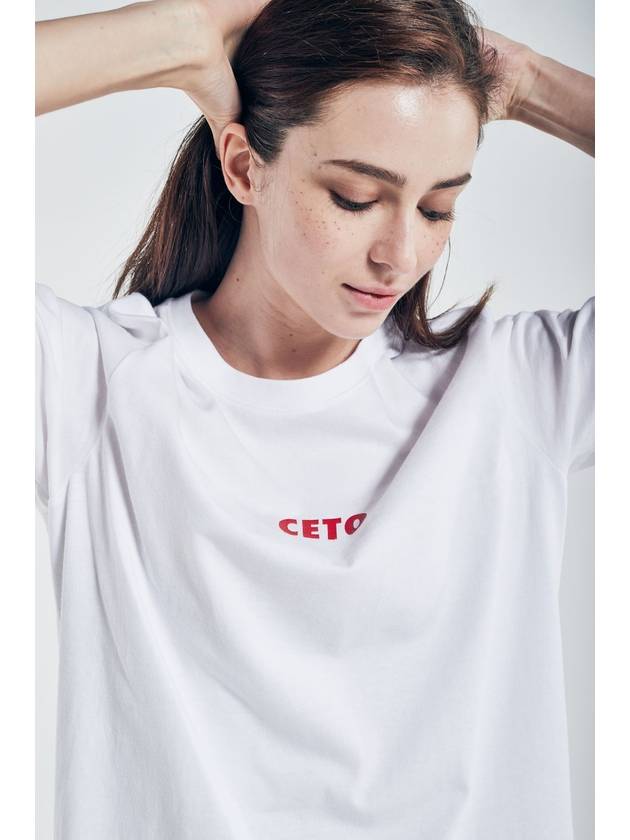 Red logo basic T-shirt - CETO - BALAAN 3