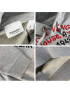 Location Cotton Hoodie Grey - BURBERRY - BALAAN 10