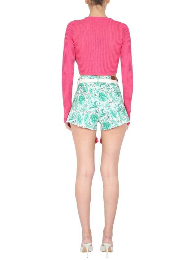 strap knit top pink - ETRO - BALAAN 4