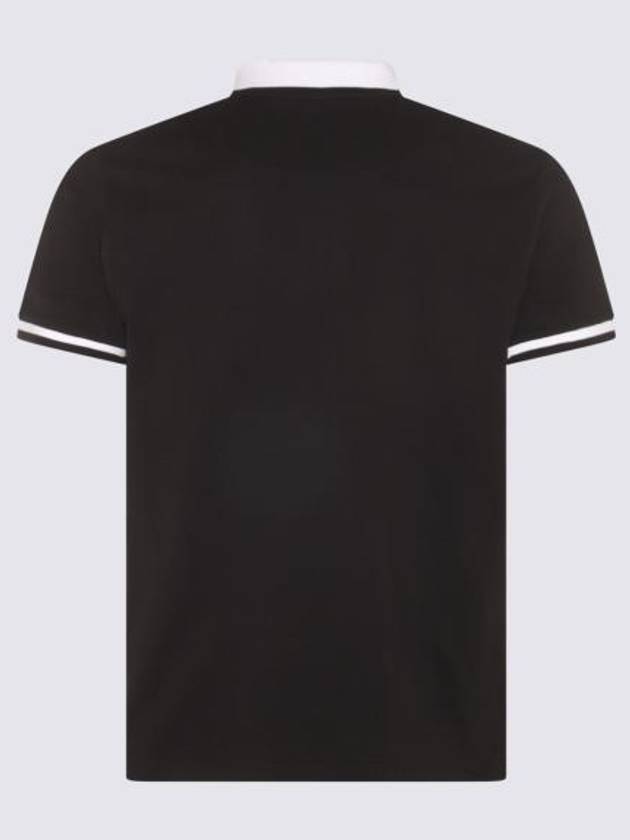 Classic ORB Logo Polo Shirt Black - VIVIENNE WESTWOOD - BALAAN 3