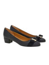 Vana Bow Pumps Black - SALVATORE FERRAGAMO - BALAAN 2