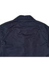 Metropolis Long Sleeve Shirt Navy - CP COMPANY - BALAAN 11