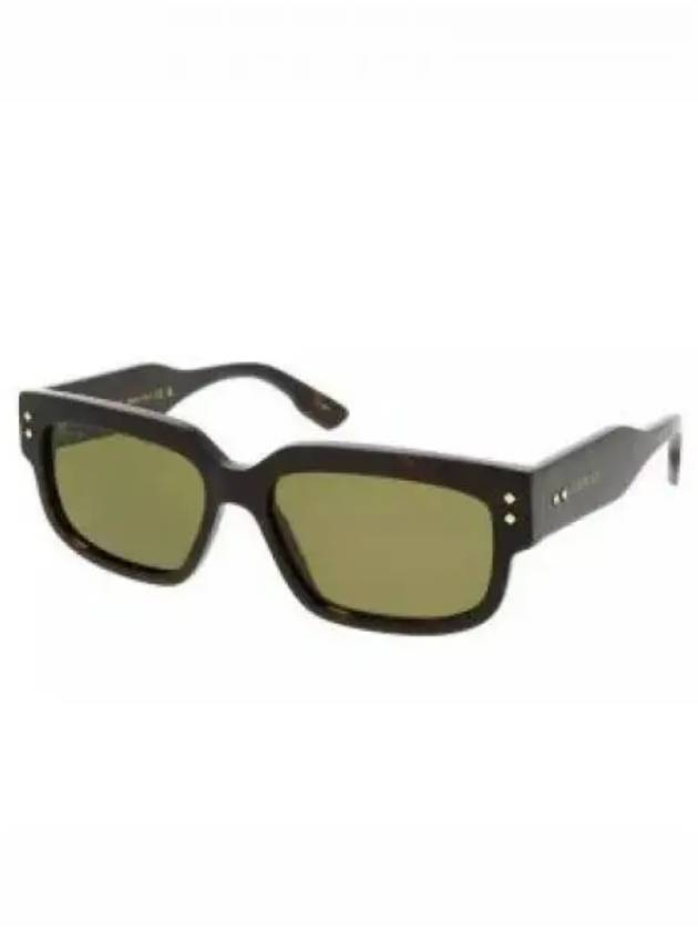 Square Frame Sunglasses Havana - GUCCI - BALAAN 2