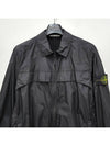 Garment Dyed Crinkle Reps R-NY Jacket Black - STONE ISLAND - BALAAN 5