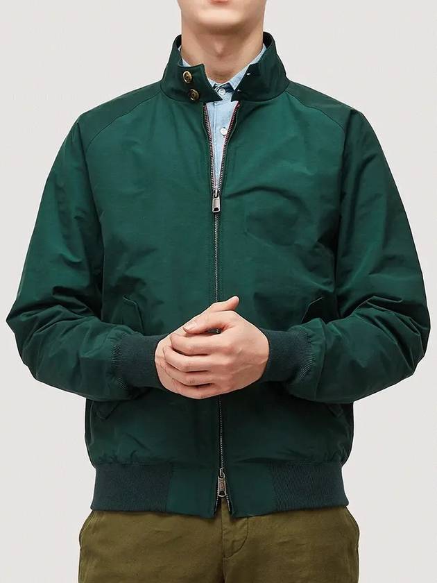 G9 Classic Original Harrington Zip-Up Jacket Racing Green - BARACUTA - BALAAN 4