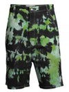 Men's Tie Dye Shorts Green - AMI - BALAAN 2