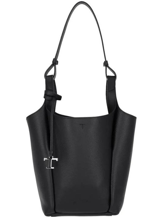 Shoulder Bag XBWAPIE0200QRIB999 Black - TOD'S - BALAAN 2