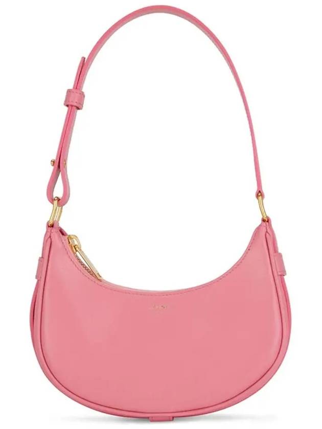 Abba Smooth Leather Mini Shoulder Bag Flamingo Pink - CELINE - BALAAN 3