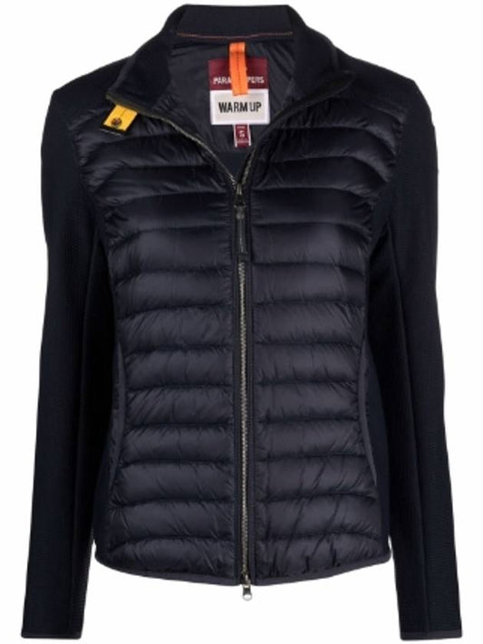 Women's OLIVIA Hybrid Quilted Jacket Navy - PARAJUMPERS - BALAAN.