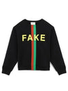 Fake Print Sweatshirt - GUCCI - BALAAN 2