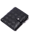 Intrecciato Zipper Half Wallet Black - BOTTEGA VENETA - BALAAN 6