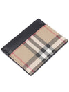 Vintage Check Card Wallet Beige - BURBERRY - BALAAN 6