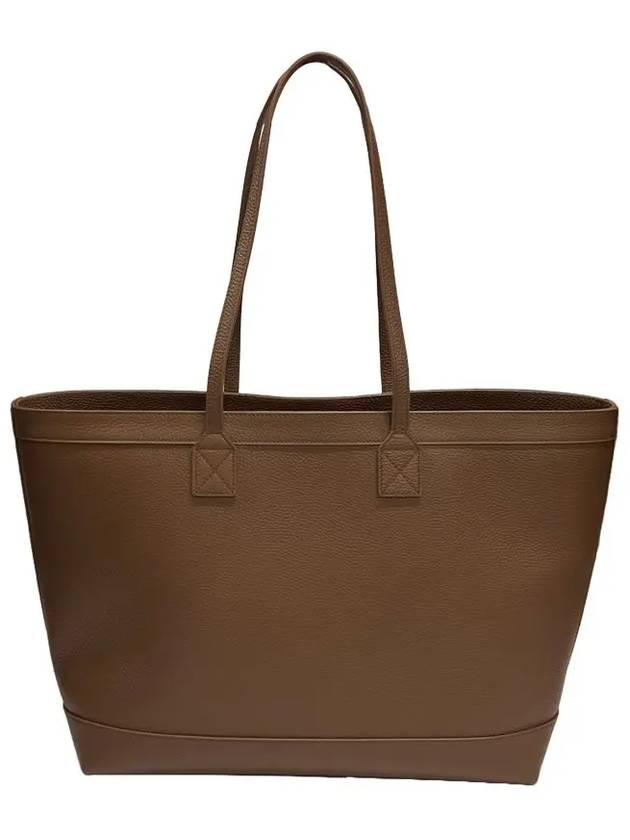 London Shopper Tote Bag Brown - BURBERRY - BALAAN 5