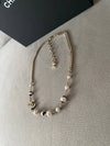 CC logo necklacepearl pearl necklace goldABE159 - CHANEL - BALAAN 6