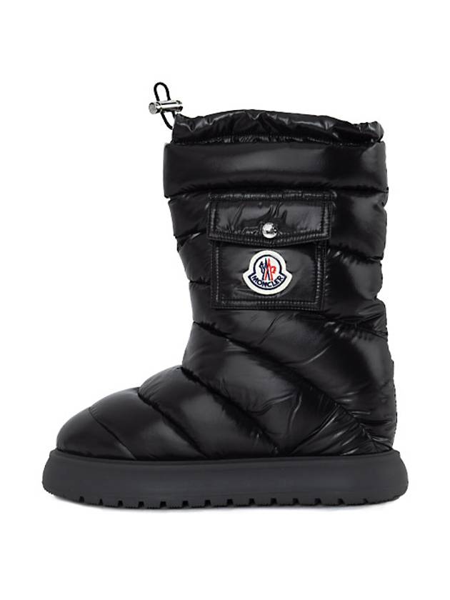 Logo Patch Pocket Padded Boots 4H00070 M2707 999 - MONCLER - BALAAN 1