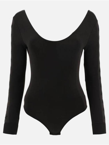 Gladys Nylon Long Sleeve Body Suit Black - GOLDEN GOOSE - BALAAN 1