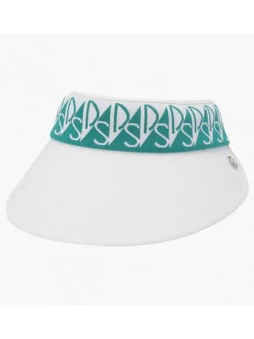 GOLF Women s Pattern Point Wide Sun Visor - DESCENTE - BALAAN 1