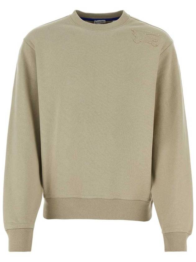 EKD Appliquéd Crew Neck Sweatshirt Lichen - BURBERRY - BALAAN 2