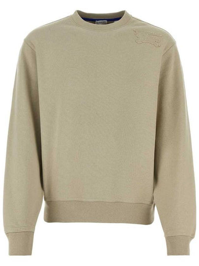 EKD Appliquéd Crew Neck Sweatshirt Lichen - BURBERRY - BALAAN 2