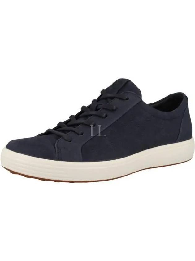 Soft 7 M Low Top Sneakers Blue - ECCO - BALAAN 2