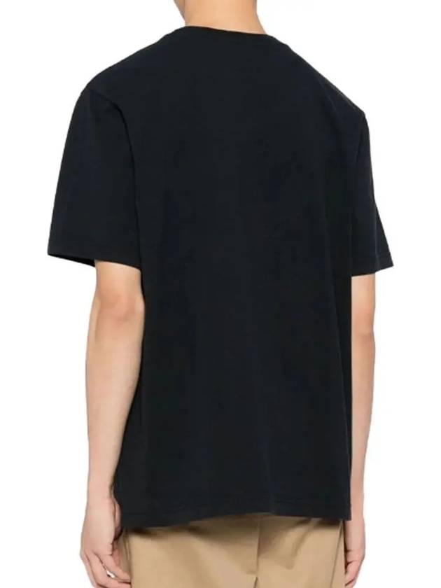 Handwriting Comfort Short Sleeve T-Shirt Black - MAISON KITSUNE - BALAAN 5