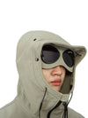 Men's Shell R Drawstring Goggle Hooded Jacket Sage - CP COMPANY - BALAAN 8