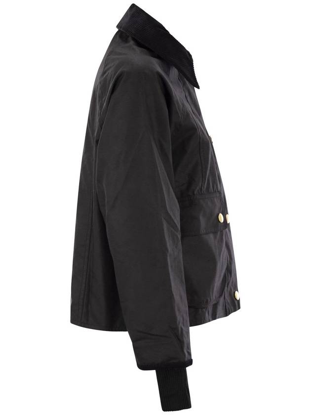 Beadnell waxed jacket with crop cut - BARBOUR - BALAAN 3