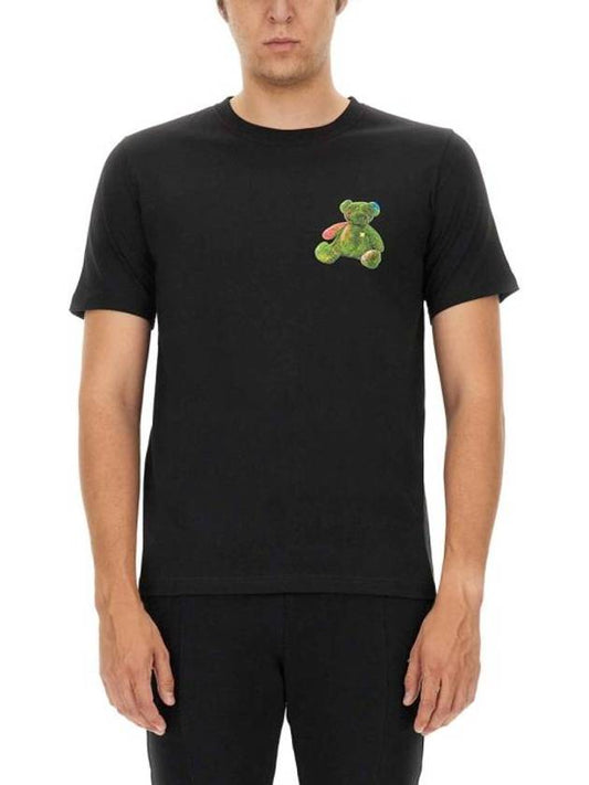 Paul Smith short sleeve t shirt M2R 011R NP4694 79 BLACK - PAUL SMITH - BALAAN 1