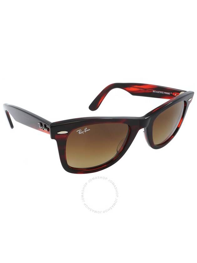 Ray Ban Original Wayfarer Bio Acetate Brown Gradient Square Unisex Sunglasses RB2140 136285 50 - RAY-BAN - BALAAN 2