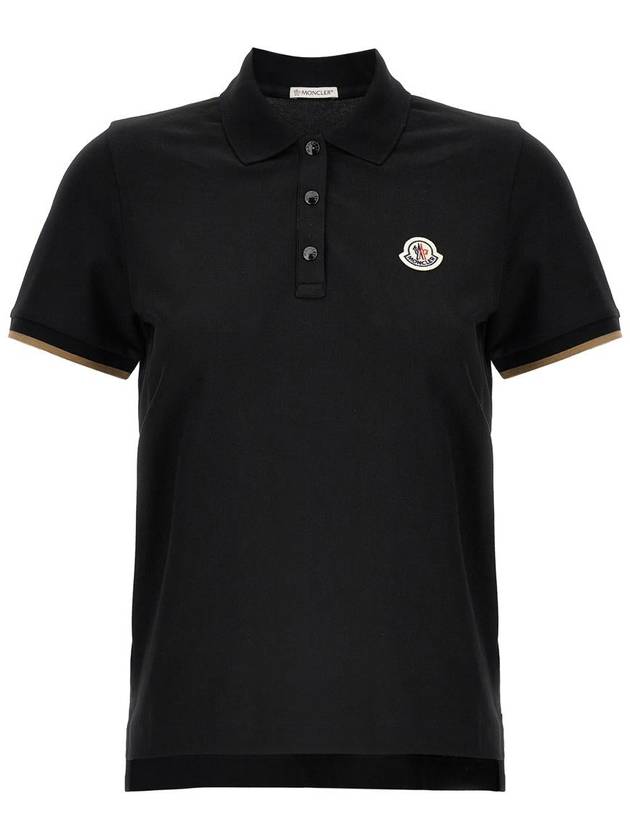 Moncler Logo Polo Shirt - MONCLER - BALAAN 1