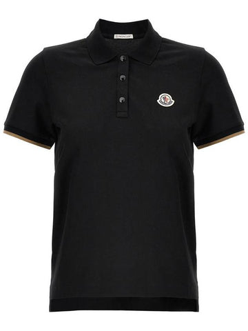 Moncler Logo Polo Shirt - MONCLER - BALAAN 1