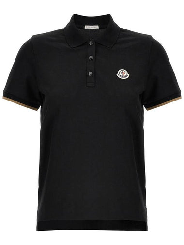 Moncler Logo Polo Shirt - MONCLER - BALAAN 1