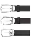 Pin Buckle 30mm Leather Belt Black - MONTBLANC - BALAAN 2