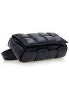 Intrecciato Cassette Padded Belt Bag Black - BOTTEGA VENETA - BALAAN.