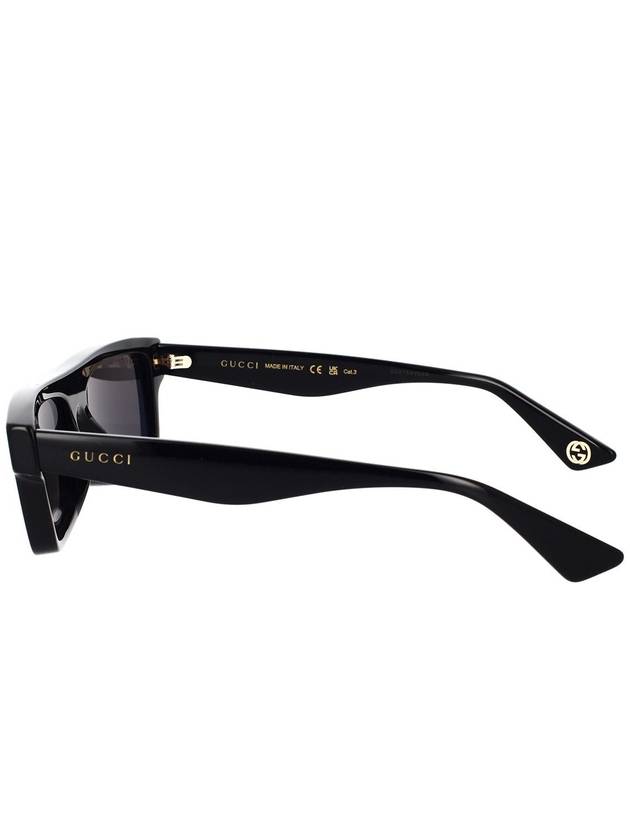 24SS Sunglasses GG1616S 001 BLACK BLACK GRAY - GUCCI - BALAAN 4