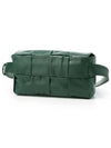 Intrecciato Cassette Mini Belt Bag Rain Tree Green - BOTTEGA VENETA - BALAAN 2