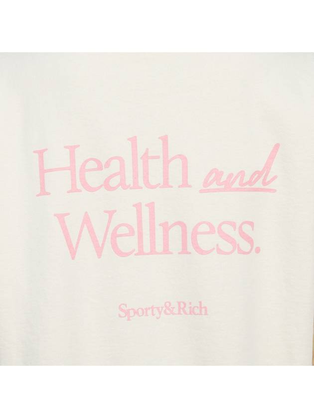 New Health Sweatshirt Cream - SPORTY & RICH - BALAAN 9