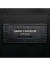 Lou Logo Quilting Cross Bag Black - SAINT LAURENT - BALAAN 10