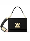 Twist MM Cross Bag Black - LOUIS VUITTON - BALAAN 2