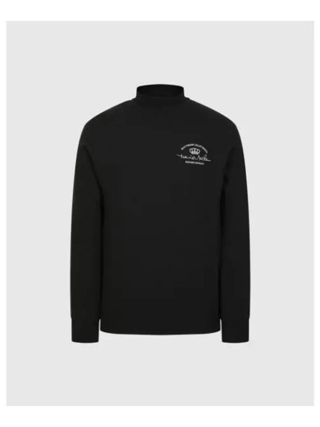 TRAVISMATHEW Men s Mockneck Windproof Sweater Black - TRAVIS SCOTT - BALAAN 1