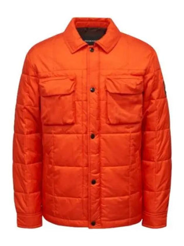 Ranzo Orange Men s Outerwear Padding - DUVETICA - BALAAN 1