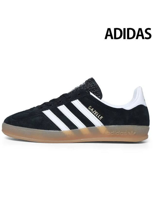 Gazelle Indoor Low Top Sneakers Core Black - ADIDAS - BALAAN 2