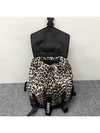 Leopard Tech Backpack Brown - GANNI - BALAAN 11